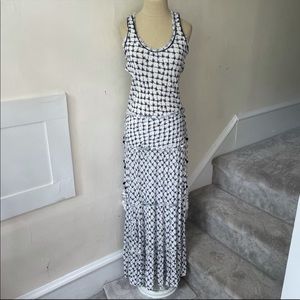 Poupette St. Barth Tassel-Tie Bety Maxi Dress EUC